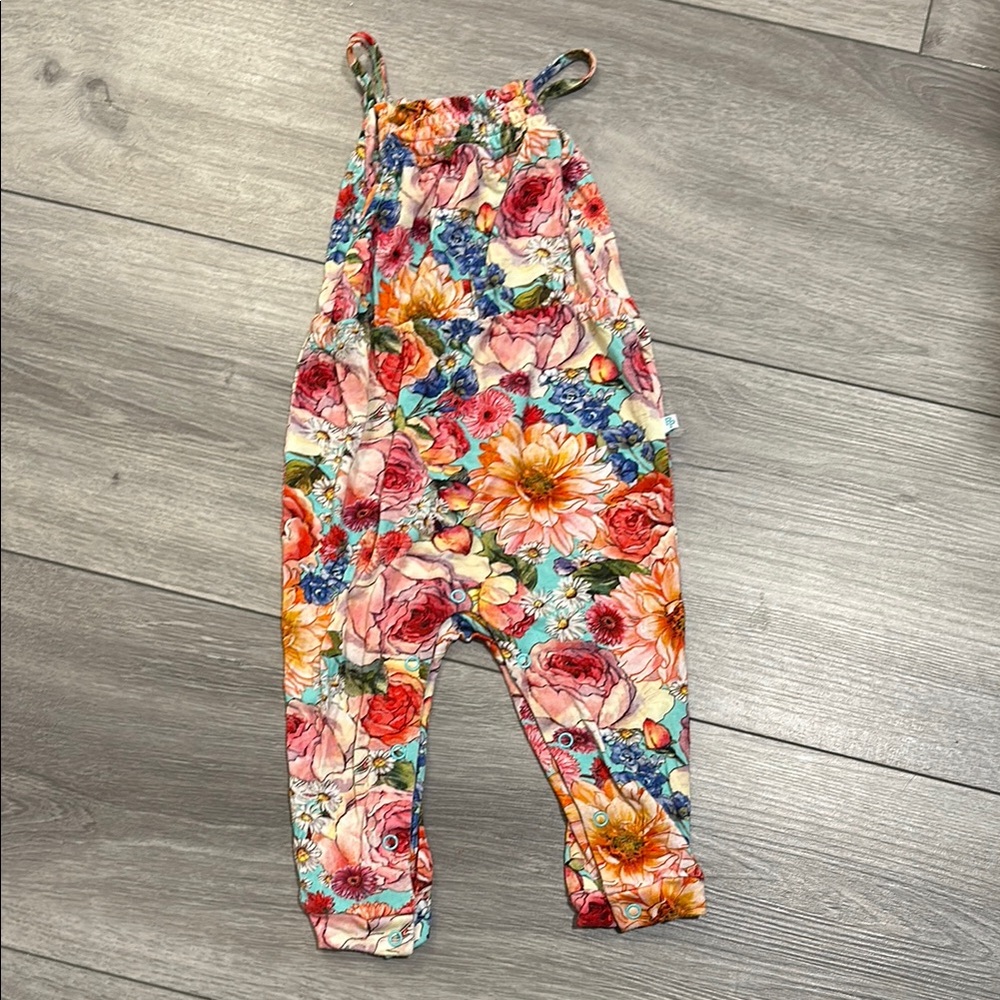 Floral Kids Jumpsuit